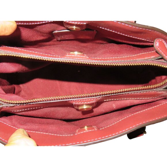 Coach Sage Mini Carryall In Signature Coated Canvas Desert Tulip Print Flocking - Picture 12 of 14